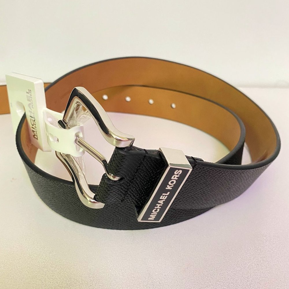 Nwt MK Genuine Leather Belt